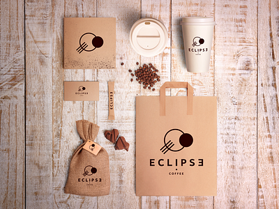 Eclipse • brandidentity branding coffee concept creative design graphicdesign illustration logo logodesign minimalism packaging