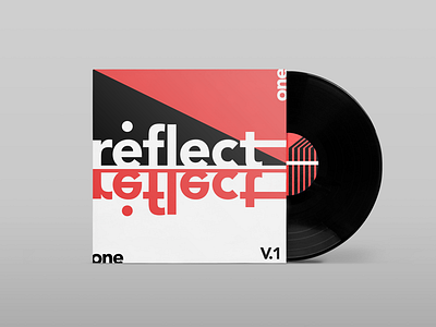 Reflect: Album Cover abstract adobe advertising aiga bauhaus brand brandidentity branding creative design graphicdesign illustration lettering marketing modern monotype sansserif typeface typography visualidentity