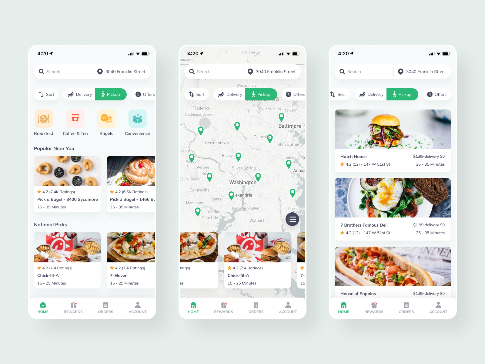 Delivery App by Sadik on Dribbble