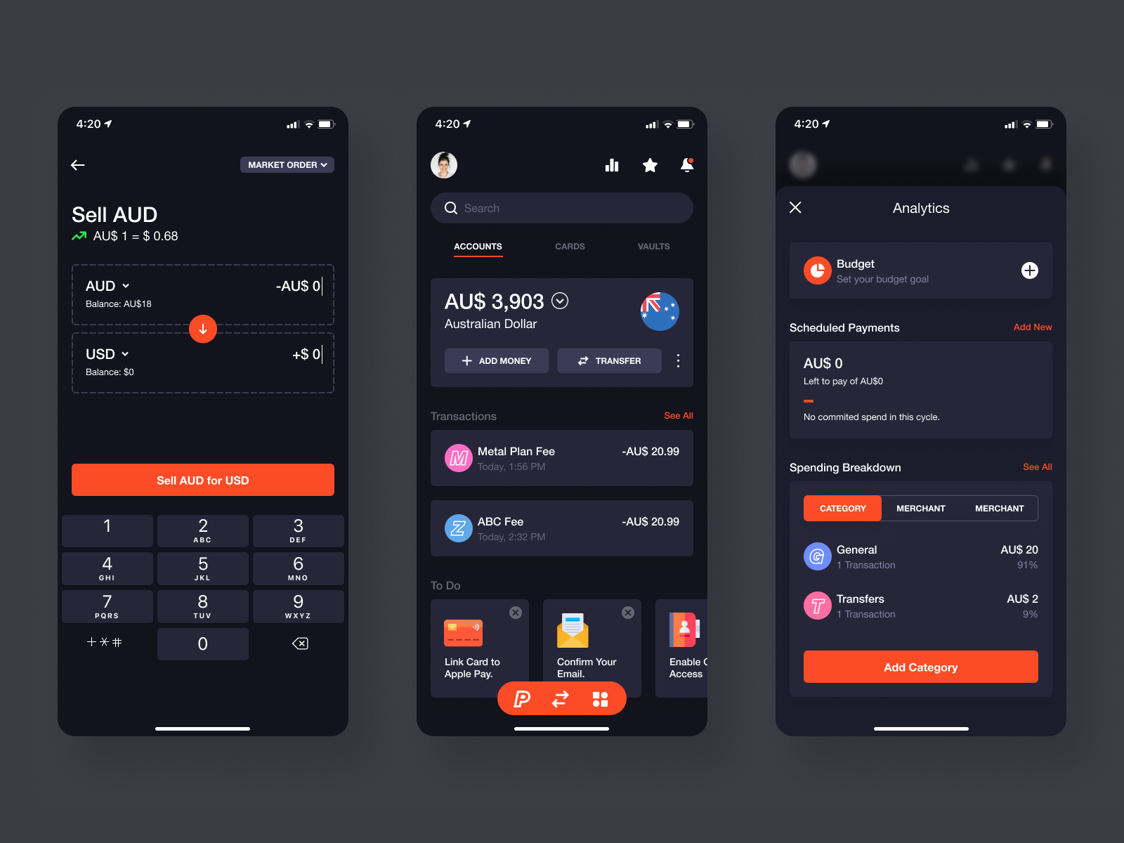 Foreign Exchange Finance App By Sadik On Dribbble