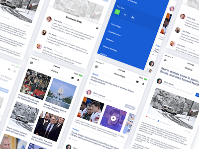 News App UI