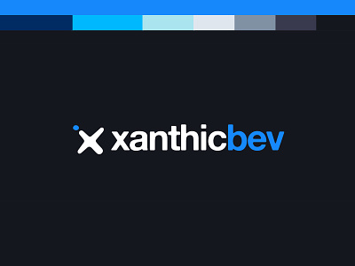 Logo Xanthicbec brand design icon logo