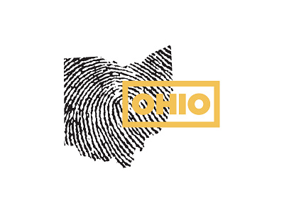 Ohio icon columbus finger fingerprint icon ohio