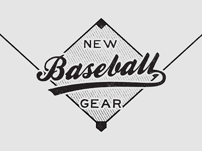 Baseball baseball bases field gear new script sports texture