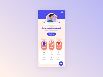Day 6 - User Profile daily ui challenge day 6 user profile