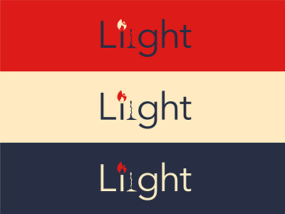 Day 10 - Liight daily logo challenge flame logo liight