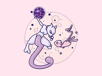 Pokemon Mewtwo vs Mew