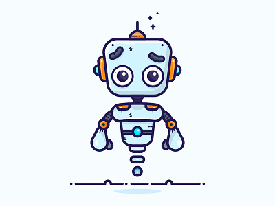 Cute Robot Character