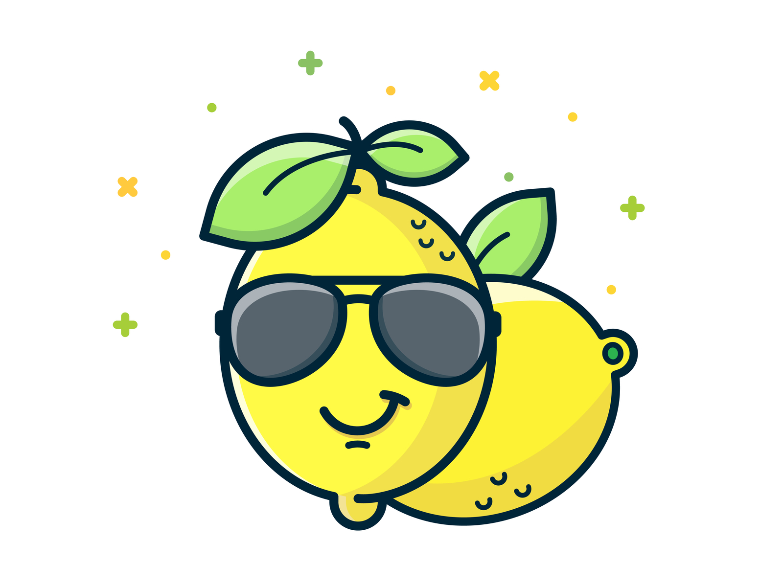 Lemon Character by Dom Designs on Dribbble