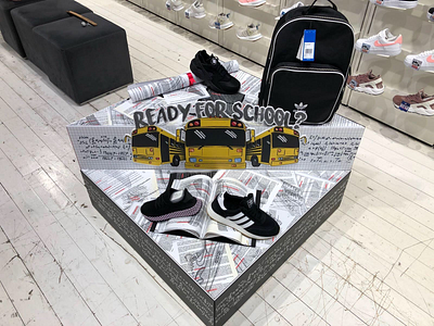 Sneaker store engage zone