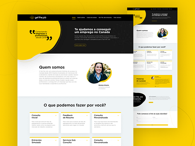 Shot Get the Job | Study Case - Redesign design minimal productdesign shot typography ui ux web