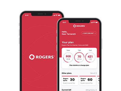 Case Study UI - Rogers APP