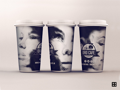 Coffee cup artwork