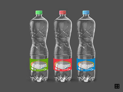 Water bottle label design