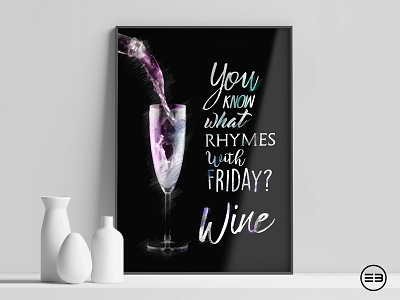 Wine poster