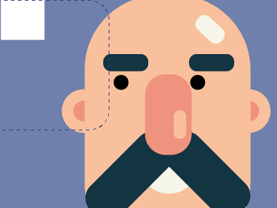 Face Joystick - Tutorial Video flatdesign gamedesign gamedev illustration illustrator