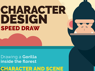 Gorilla Game Design- Tutorial gameart gamedesign gamedev illustration illustrator ilustrador indiedesign indiedev indiegame leveldesign pixelart vectorart