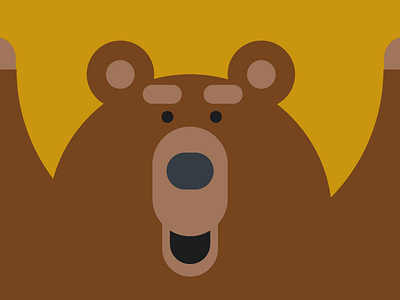 Bear Thumbnail 01 illustrator motiondesign