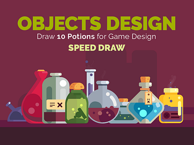 10 potions to game development - Speed Draw