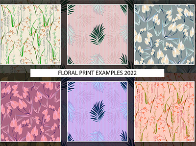 Floral Prints fashion fashion print fashiondesign floral pattern design print and pattern print apparel repeat pattern seamless pattern textile textile print