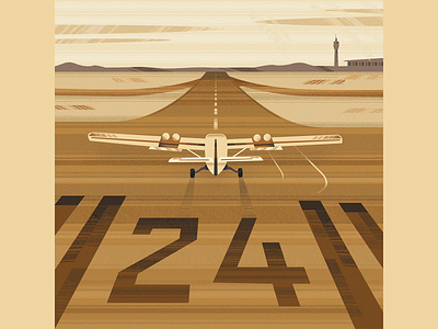 Landing flight illustration landing road stretch texture