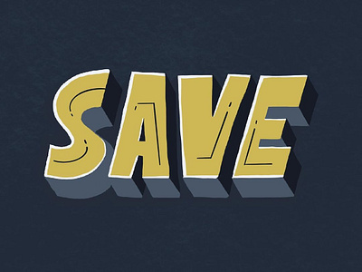 Save Lettering