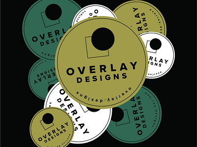 Overlay Designs advertising branding identity sticker typeface