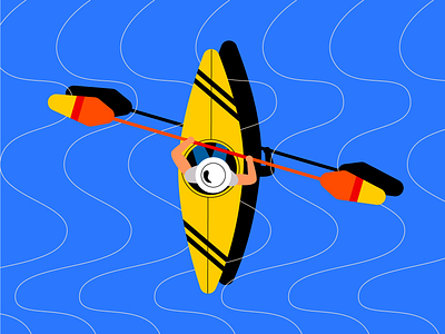 Kayak boat kayak kayaking ride rider transport water waves