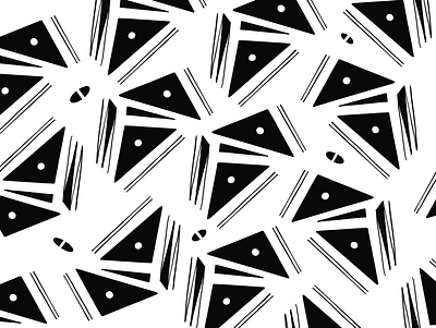 Dot Triangle cloth design flat illustration patterns printing triangles