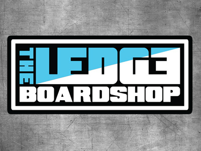Ledge Boardshop Logo boardshop ledge logo snow snowboard tahoe vector