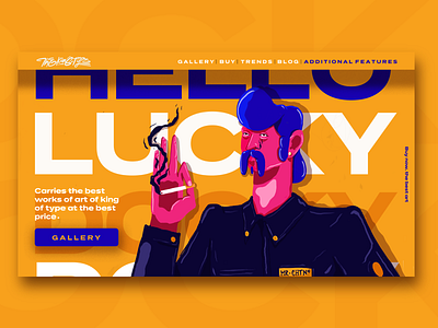 Hello Lucky Ducky Para Dribbble adobe app art arts branding creative design design. flat graphic graphicdesign illustratiom illustration illustration art director design lettering typography ui ux vector web