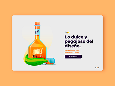 HONEY BEE SABOR A DISEÑO app art arts branding creative design design. graphic graphicdesign icon illustratiom illustration illustration art director design lettering logo ui ux vector web website