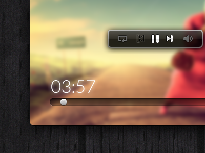 Player player music pause play volume seekbar time video fireworks