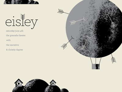 eisley poster design illustration poster vector