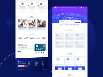 Hosting Landing-page