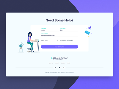 Footer - Need Some Help? contact section footer help section uiux uiux design website