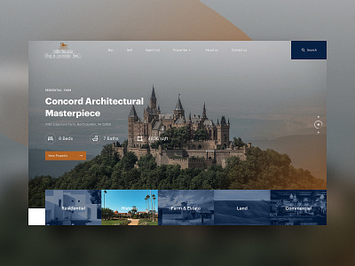 Luxury Realestate - concept website v2