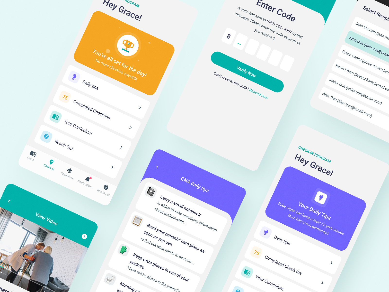 Mock up App by Hoang for Lift Agency on Dribbble