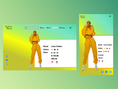 An online fashion mart page branding design ecommerce fashion fashion app mobile mockup ui ux web