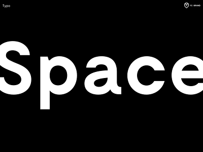 CA Typo font space typo typography