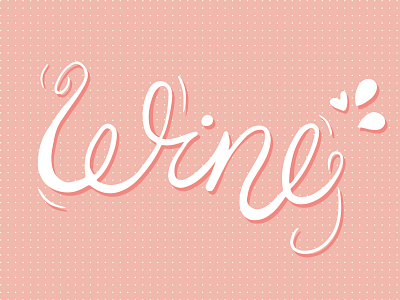 Beginner to lettering design digital handlettering illustration krita lettering valentines vector wine