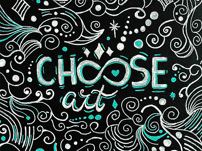 Choose art @homsweethom artist choose design handlettering handmade homwork illustration lettering