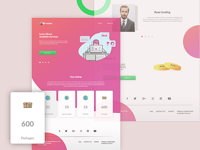 Compare Website compare debut dribbble hello dribbble home page lading page landing provider website