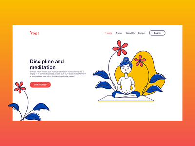 Design web Yoga Discipline