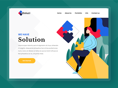 Design Header web solution