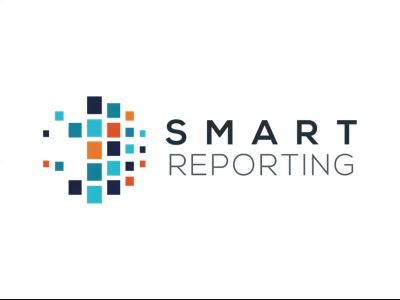 Smart Reporting Logo Rework animation branding graphic design logo rebranding