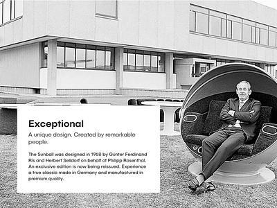 Sunball Website Excerpt branding interior typography ui website