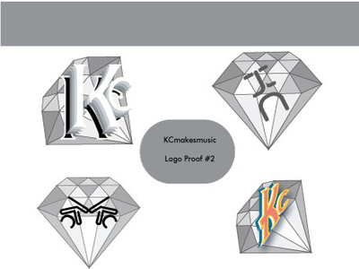 Kcmakesmusic Logo Proof branding design flat icon illustration logo typography vector web