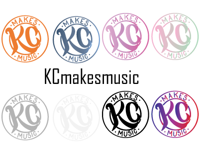 KCmakesmusic Logo Proof