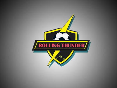 Rolling Thunder design icon illustration instagram logo vector